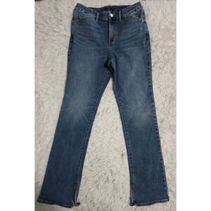 Express Jeans women Skyscraper Slit Mid Rise Fit Up To 3 Sizes Size 6/8/10